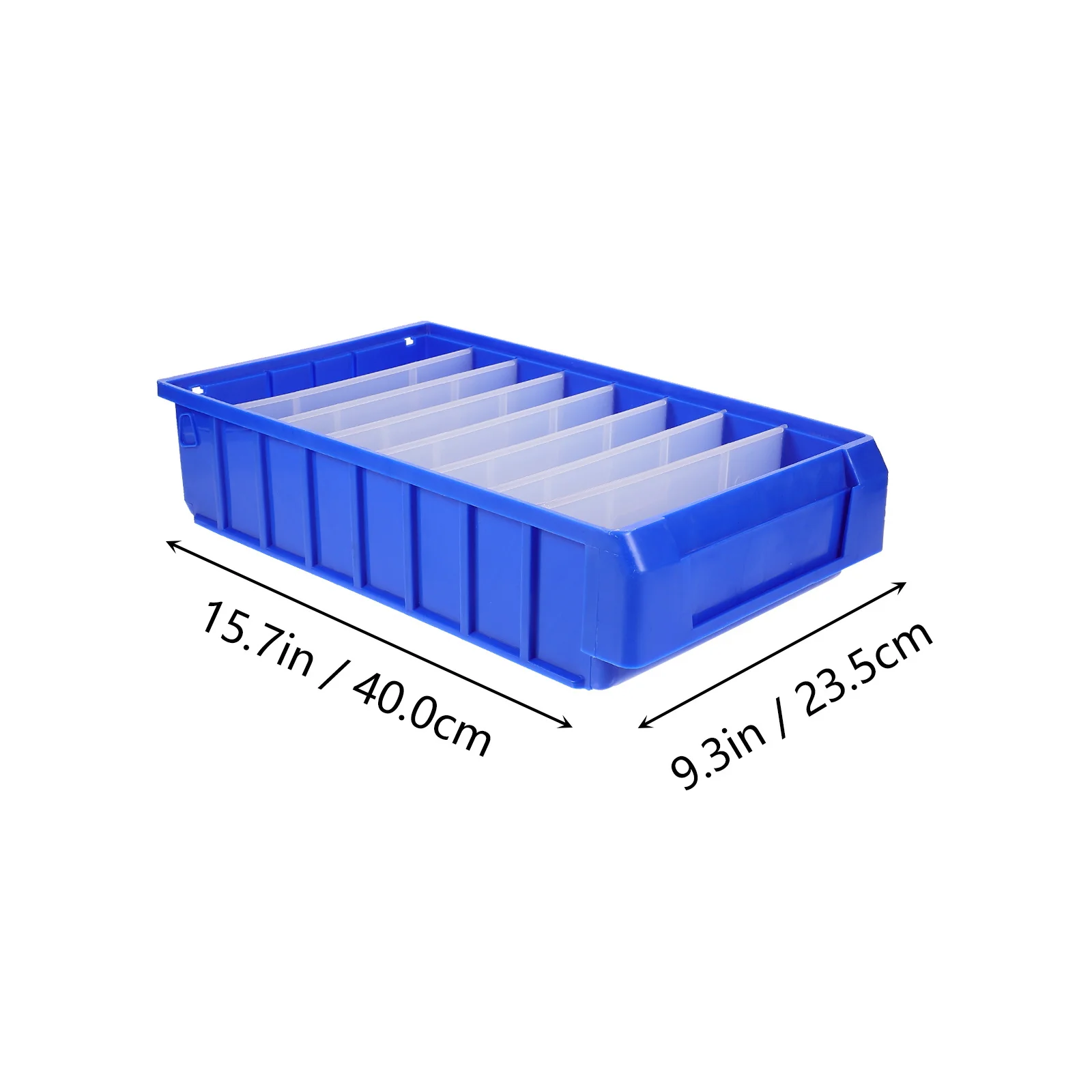 صندوق تخزين لولبي منظم من البولي إيثيلين شديد التحمل لورشة عمل المرآب وأجزاء خزانة أدوات المطبخ وحاوية فرز