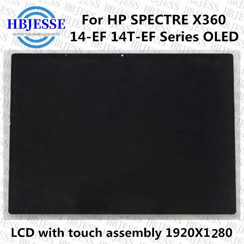 

For HP Spectre x360 2-in-1 Laptop 14-ef Series Screen 14-ef0015nx 14-ef0013dx 14-ef0014ne Display LCD Assembly Replacement panel