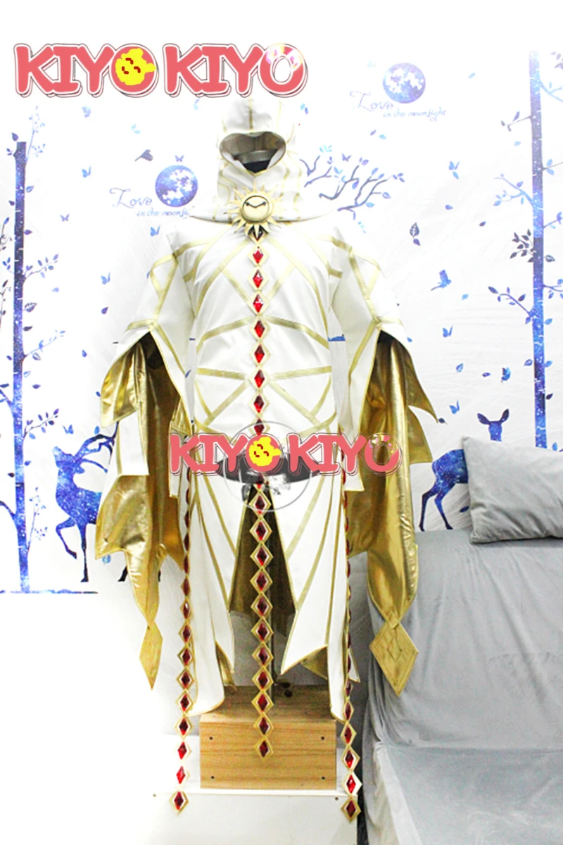 KIYO KIYO Balder de Bayonetta 2 Lumen enmascarado Padre Balder Cosplay disfraz Halloween Eobe personalizado