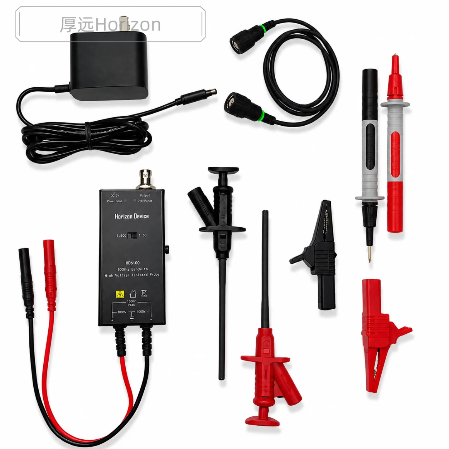 Sonda attiva ad alta tensione, - High Voltage Differential Probe 100Mhz 1300V recensione e prezzo