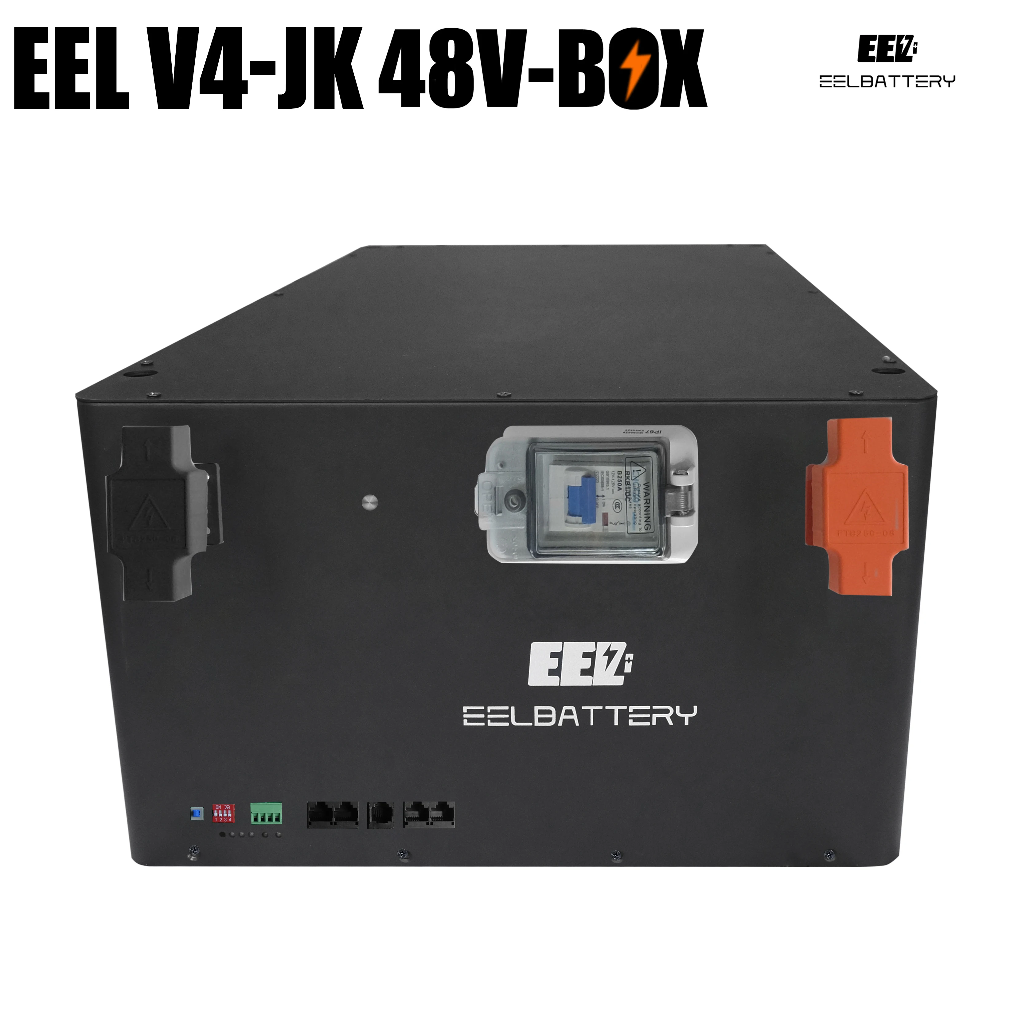 EEL DIY Box EVE 280Ah 304Ah Lifepo4 Battery Box 280 DIY Kit with JK BMS EU USA Stock 51.2V Metal Box For Lithium Battery Pack