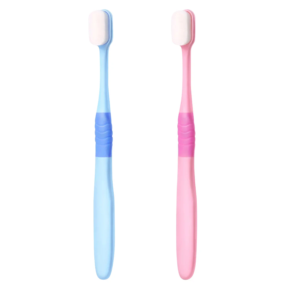 

2Pcs Small Head Toothbrush Soft Bristle Postpartum Oral Care Tool Cleaning Long Handle Durability Ergonomic AntiSlip