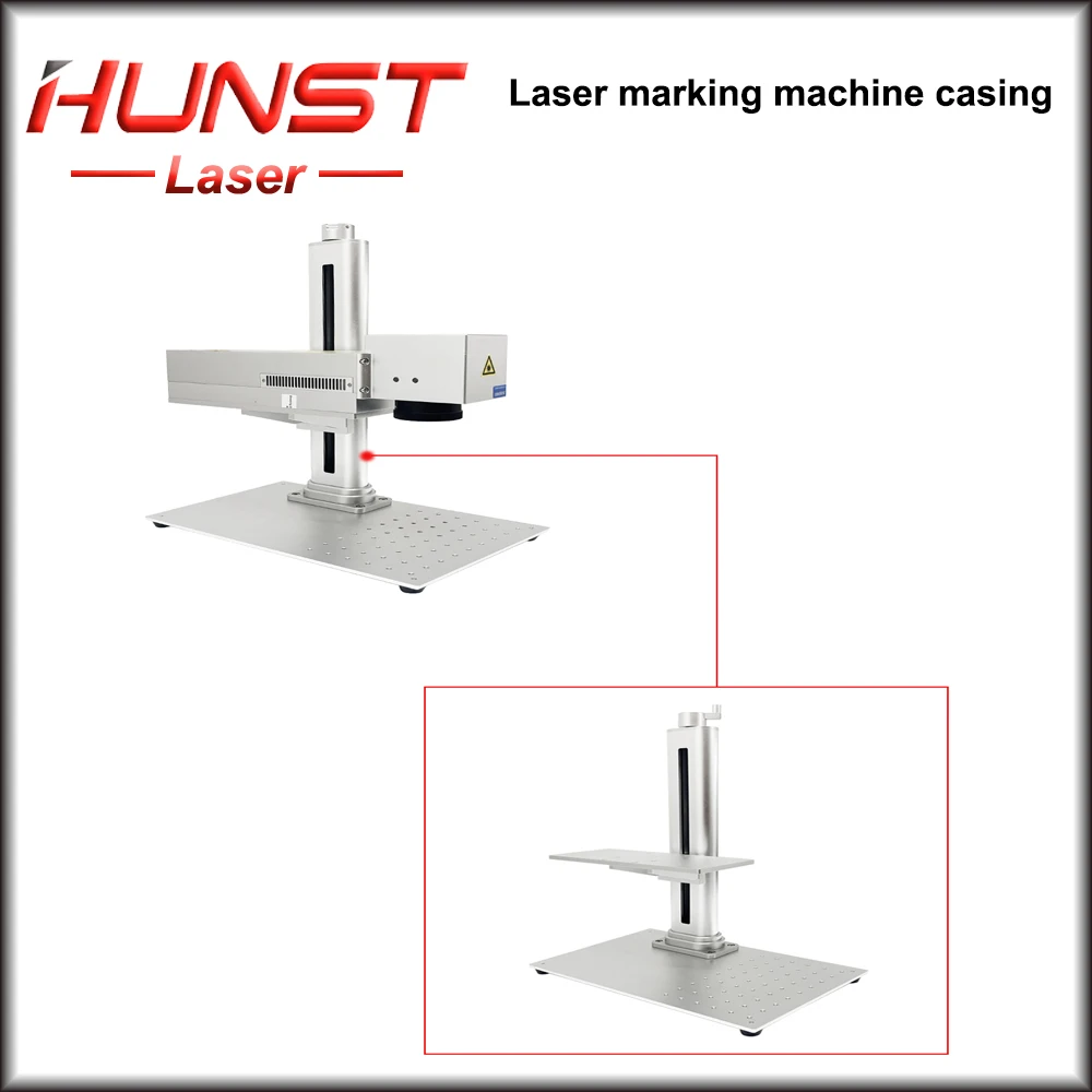 HUNST 20W JPT M8 MOPA DIY Case Color Portable Fiber Laser Marking Machine Case