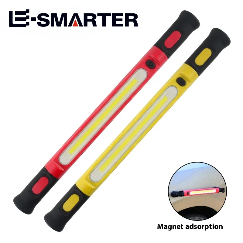 Super Bright Magnetic Work Light Built-in Rechargeable Battery Underhood Work Lamp Bar For Car Repair Outdoor lighting