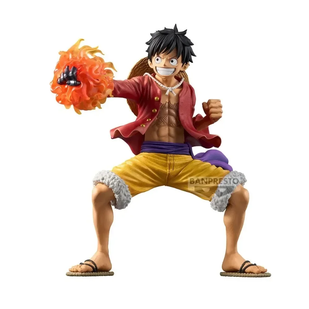 Bandai banpresto uma peça grandista macaco d luffy edição especial em estoque anime figuras de ação modelo brinquedos coleção presentes