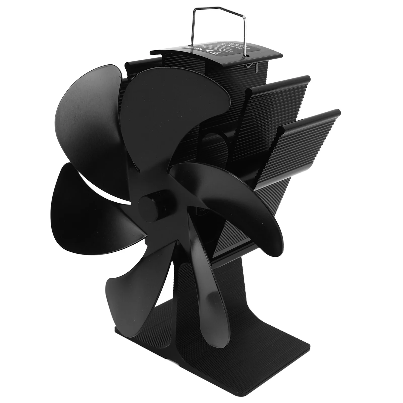Ventilateur de Poêle à Bois à Faible Bruit, 6 Degrés de Haute Température, pour l'Intérieur