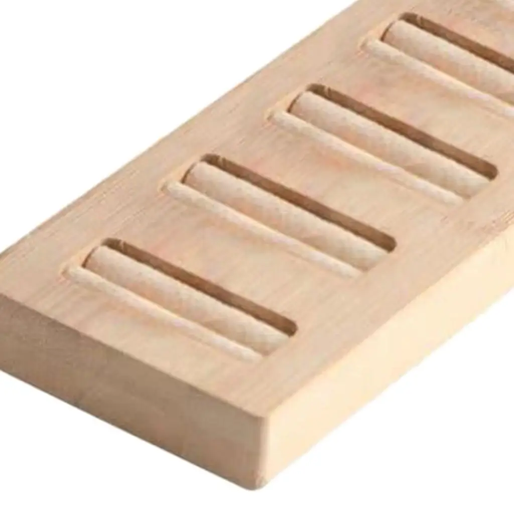 Jewelry Display Organizer Tray Holder Storage Box Case with 5 Slot Display , Beige