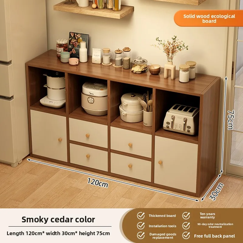 

Modern Bookcase Lattice Cabinet Household Floor Locker Living Room Wall Storage Cabinet Bookshelf