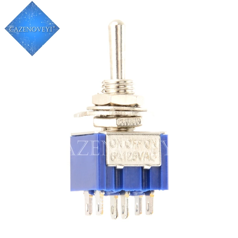 5 шт./лот MTS-102 MTS-103 MTS-202 MTS-203 6A 125 В Mini 3/6PIN-ВЫКЛ/-ВЫКЛ-тумблеры для переключения света двигателей
