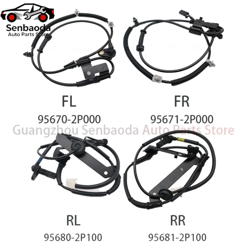 

95680-2P100 95681-2P100 95670-2P000 95671-2P000 Датчик скорости колеса ABS передний/задний левый/правый для Hyundai Kia Sorento 2009-2014
