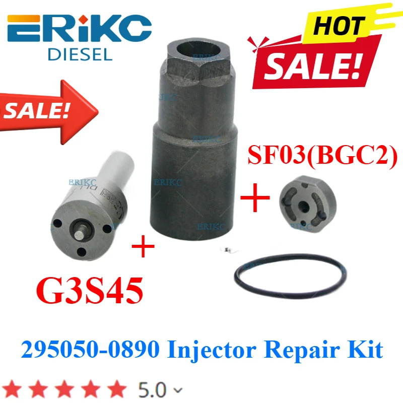 295050-0890 Overhaul Repair Kits Nozzle G3S45 Valve Plate SF03(BGC2) for Mitsubishi 2.5D 1465A367 295050-0891 DCRI300890