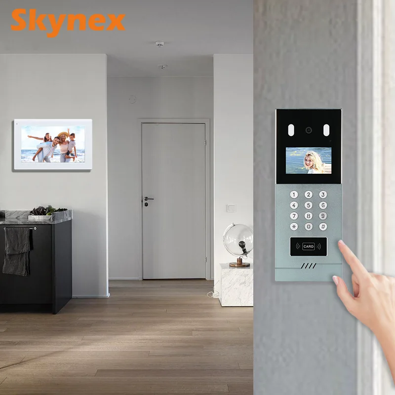 Best System for Multi-family Building Video Monitor IP Intercom