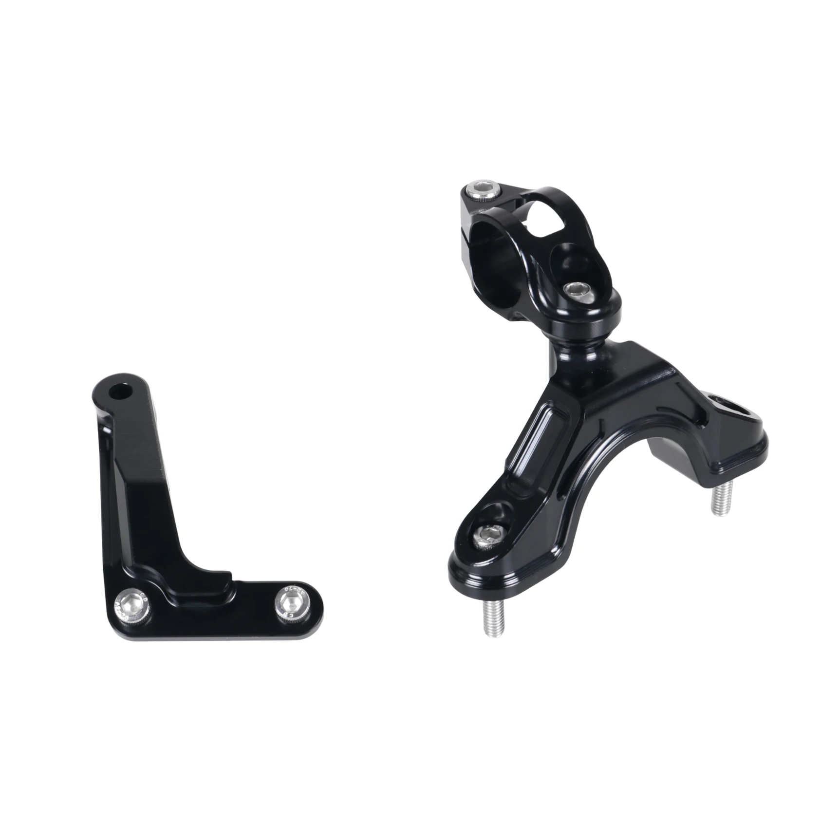 ZX6R ZX636 19-26 Aluminum Alloy ZX-6R Numerical Control Motorcycle Stabilizer Shock Absorber Bracket Complete Steering