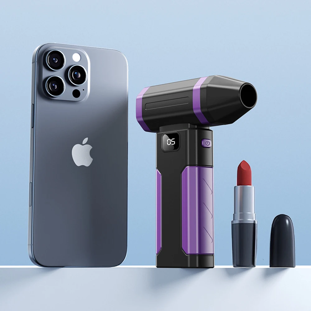 450000 دورة في الدقيقة مروحة نفاثة توربو صغيرة منفاخ هواء قوي يده عالية السرعة فرش السيارات مروحة عنيفة لأداة تنظيف قناة الكمبيوتر