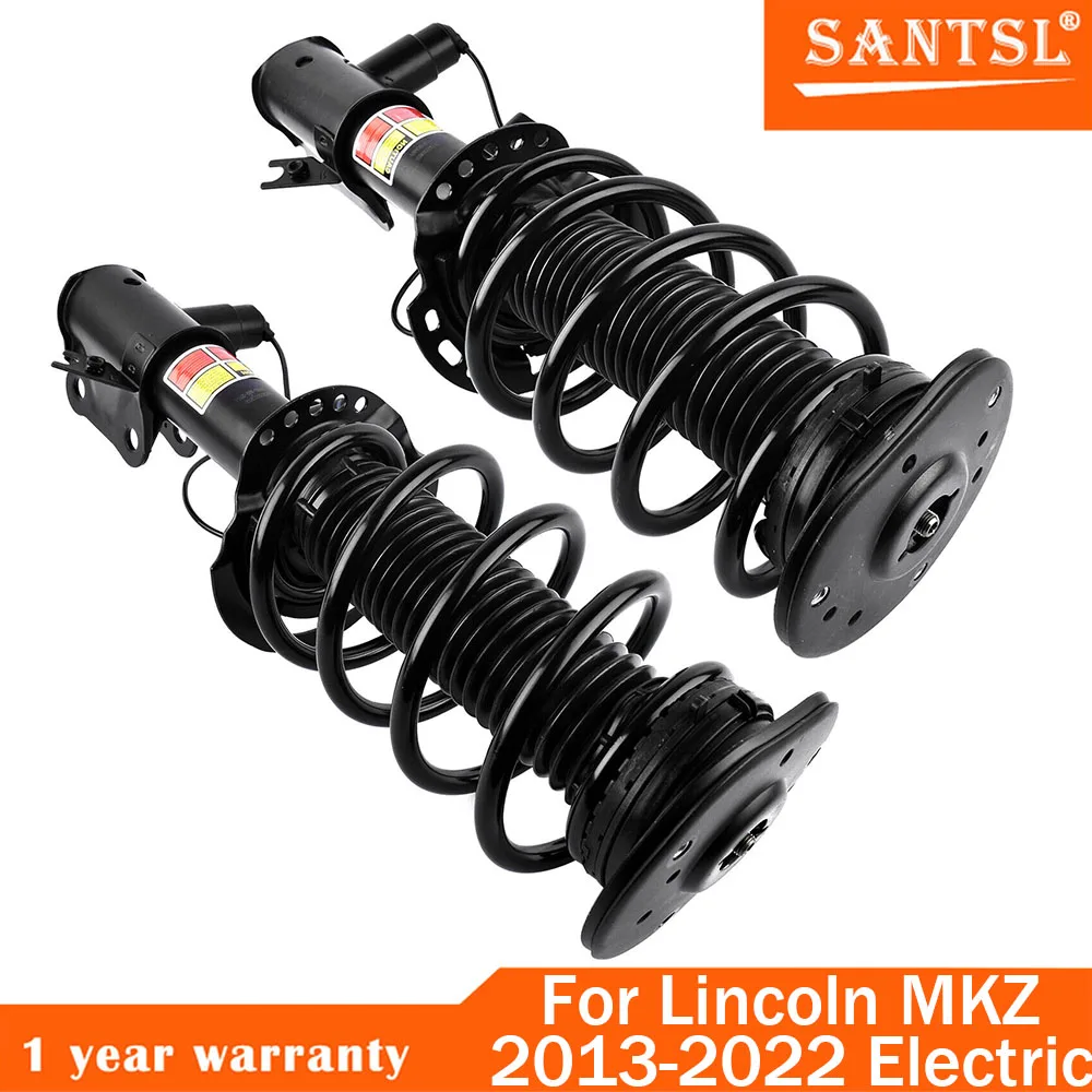 

2x REAL Front F&L Shock Absorber Struts For Lincoln MKZ 2013-2022 Electric HG9Z18124B HG9Z18124C HG9Z18124D