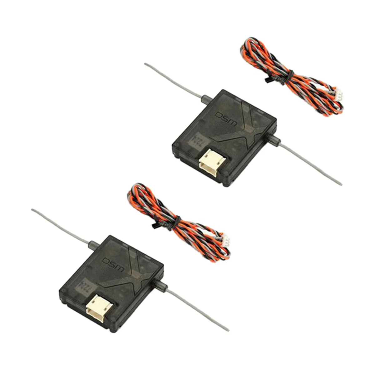 2X DSMX Receiver Satellite for AR6210 AR8000 AR9020 AR12120 Receiver_A02I