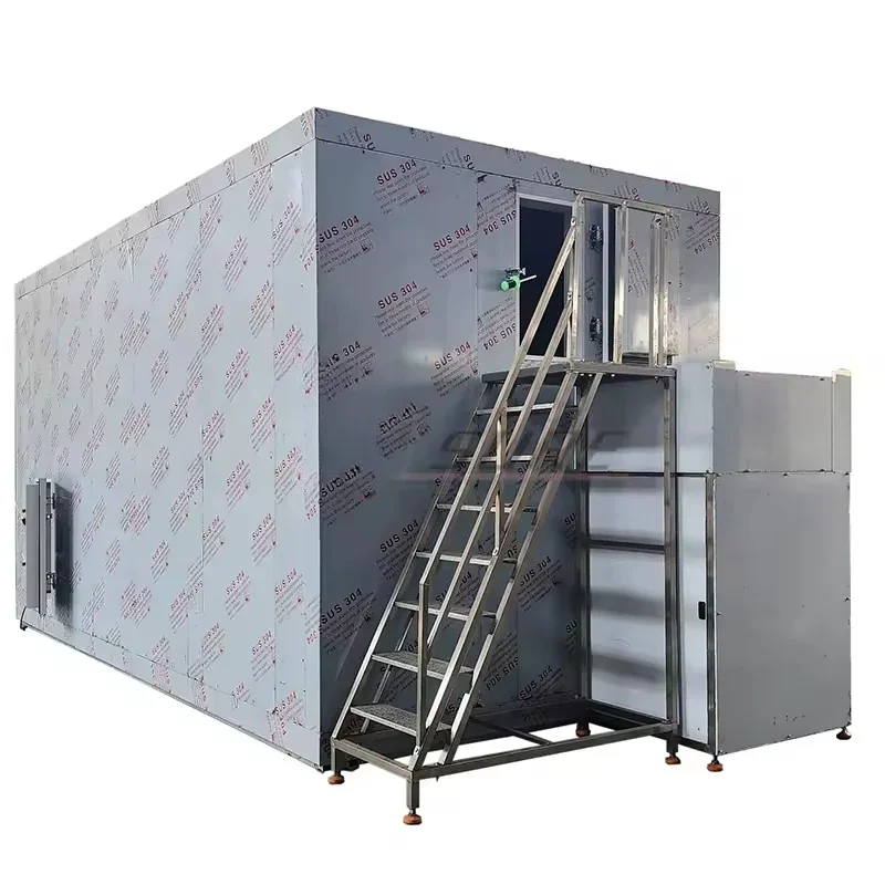 Fluidized Bed Tunnel Freezer/Fluidized Bed Quick Freezer