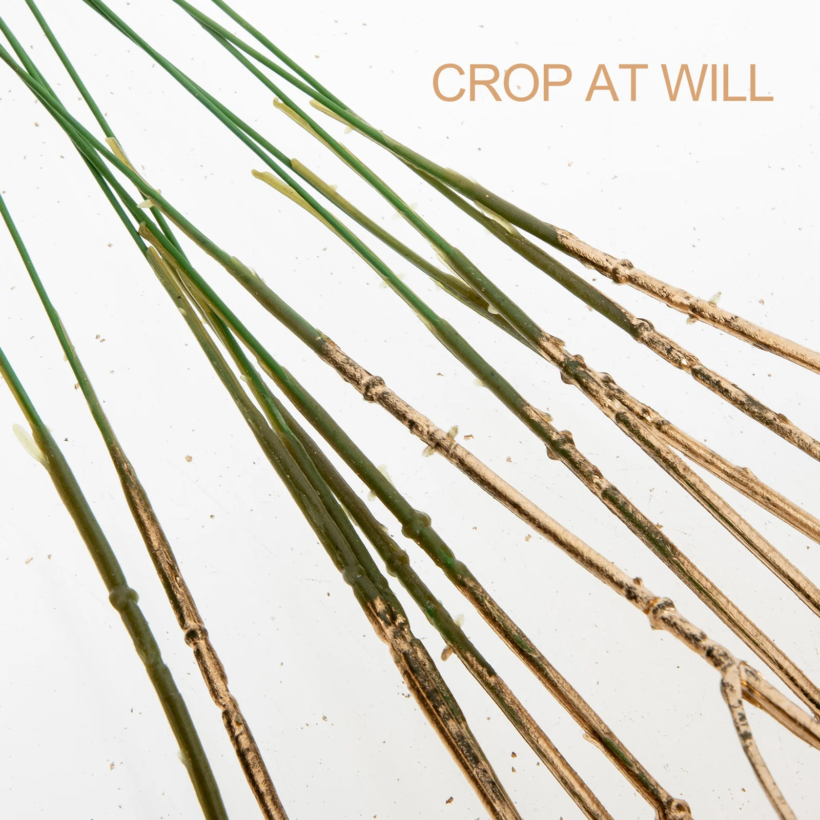 

12Pcs Christmas Plant Picks Artificial Glitter Decorative Stems for Wreath Flower Arrangements Holiday Centerpiece Garland