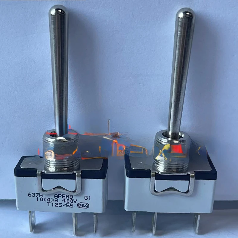 

637H-5APEM3 Foot 3rd Double sided Self Reset Rocker Switch 637H/2-5 Rod Length 40MM Harvester Accessories