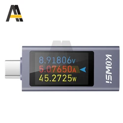 4-30V 12A Voltage Type-C Tester Current Meter Timing Ammeter Digital Monitor USB Charger Tester Power Meter KWS-2303C