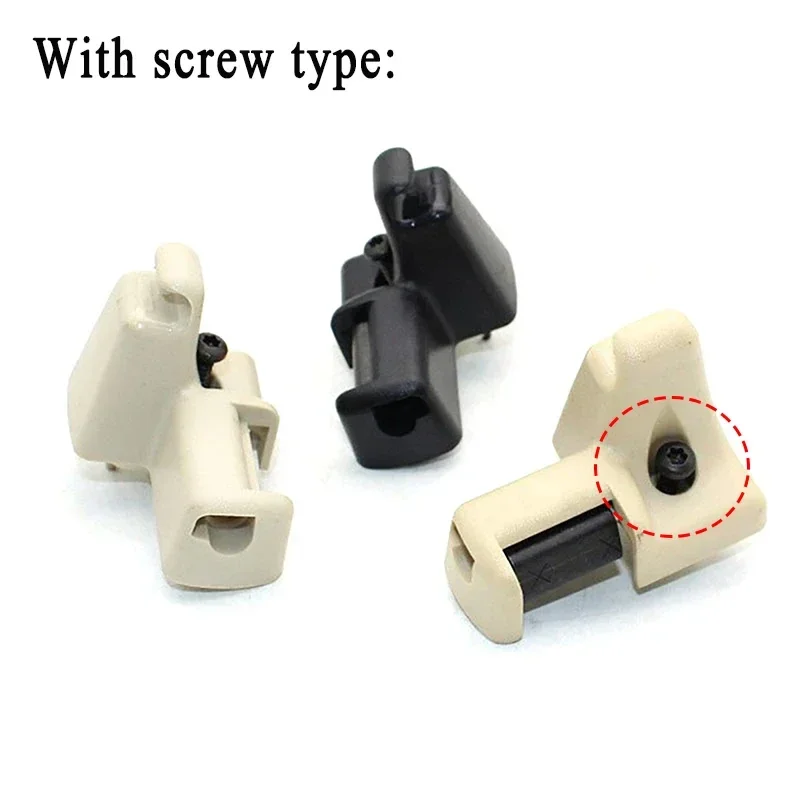 For Range Rover L322 2003-2012 2Pcs/set Sun Visor Retainer Clip Clasp ABS Fixed Buckle EGP000040PVA EGP000050PVA EGP000040NUG