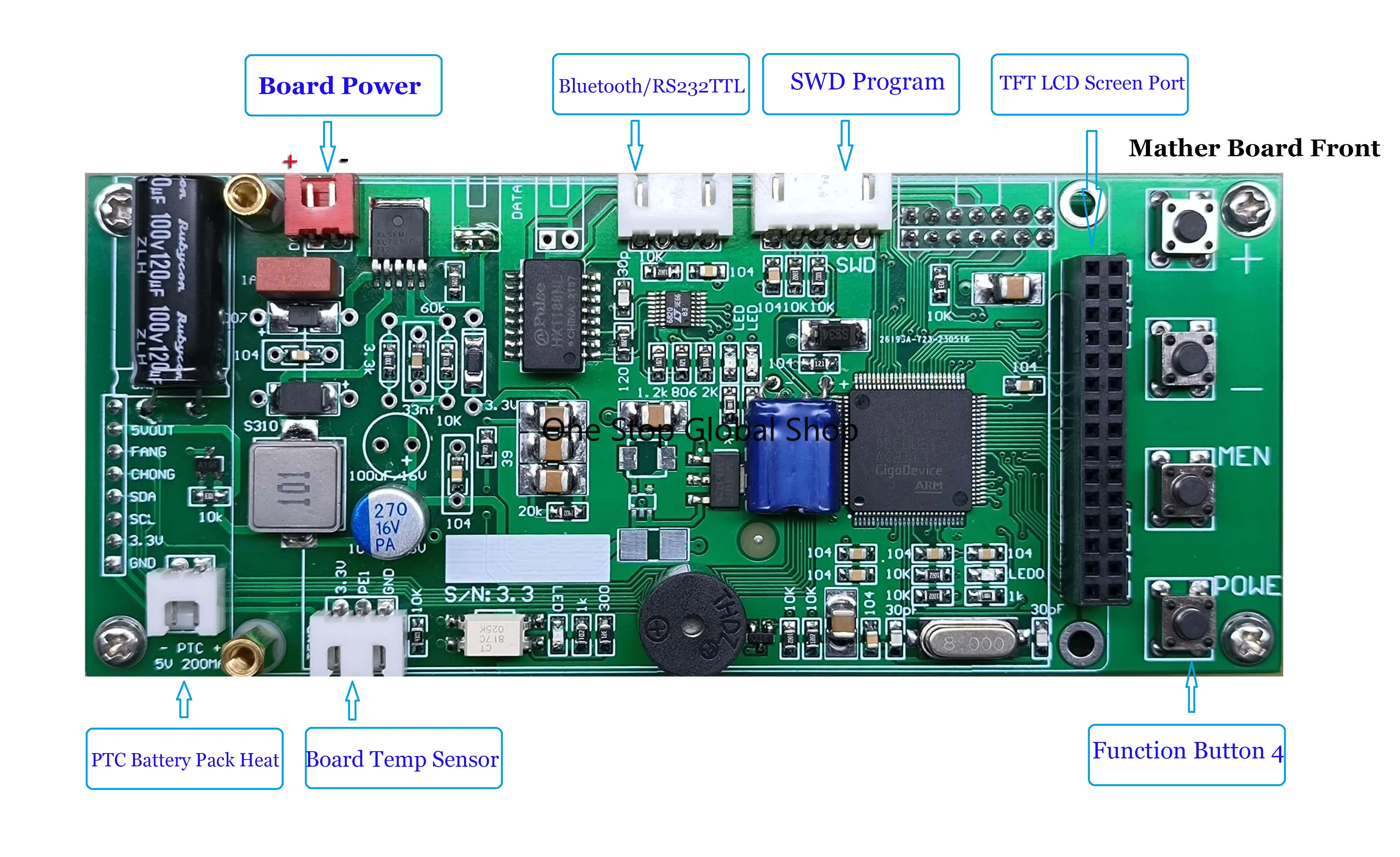 YL 4S to 192S 180S 168S 156S 144S 200A  NEW BMS With Relay LCD For ESS LTO /LiFePO4 /Li-ion Battery Compatible-Bluetooth
