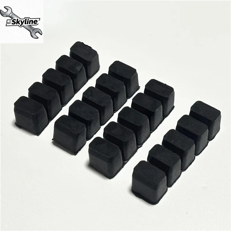 4PCS/SET motorcycle AX100 cylinder engine block anti-shock cushion rubber buffer 100cc AX 100 parts (insulation pad)