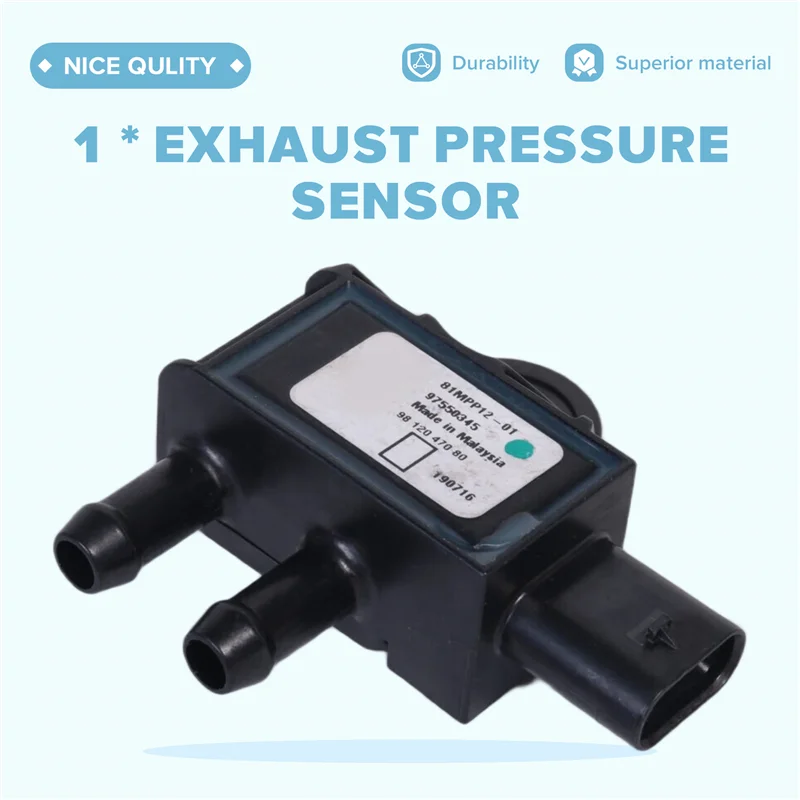 Per 308 2008 Citroen C3 C4 Picasso Berlingo DS Sensore di pressione di scarico-9812047080 81MPP12-01 Per 13-19