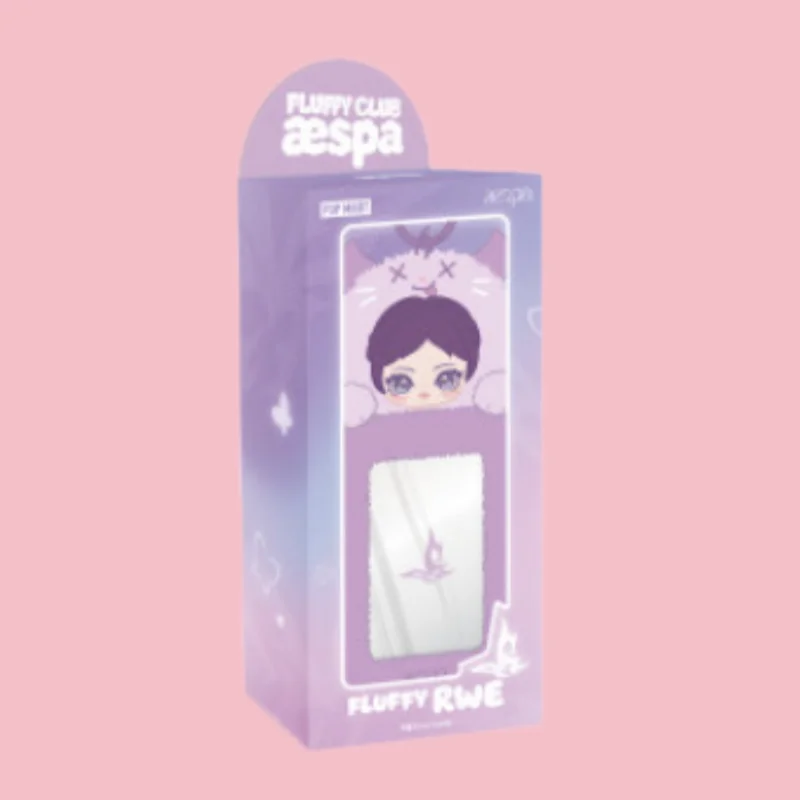 POPMART Aespa Fluffy Card Holder K-pop Photocard Collection Plush