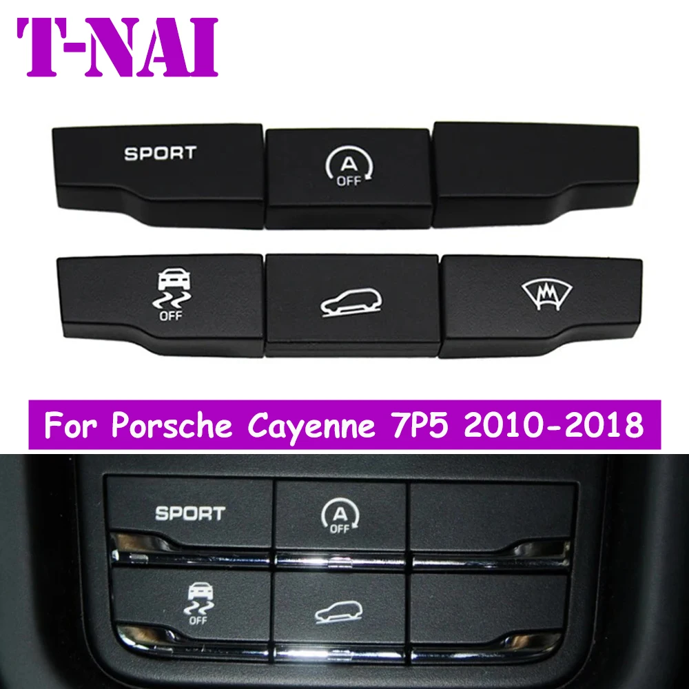 Console centrale modalità di azionamento controllo della trazione interruttore multifunzione pulsante sportivo per Porsche Cayenne 7 p5 7 p5927127 2010-2018