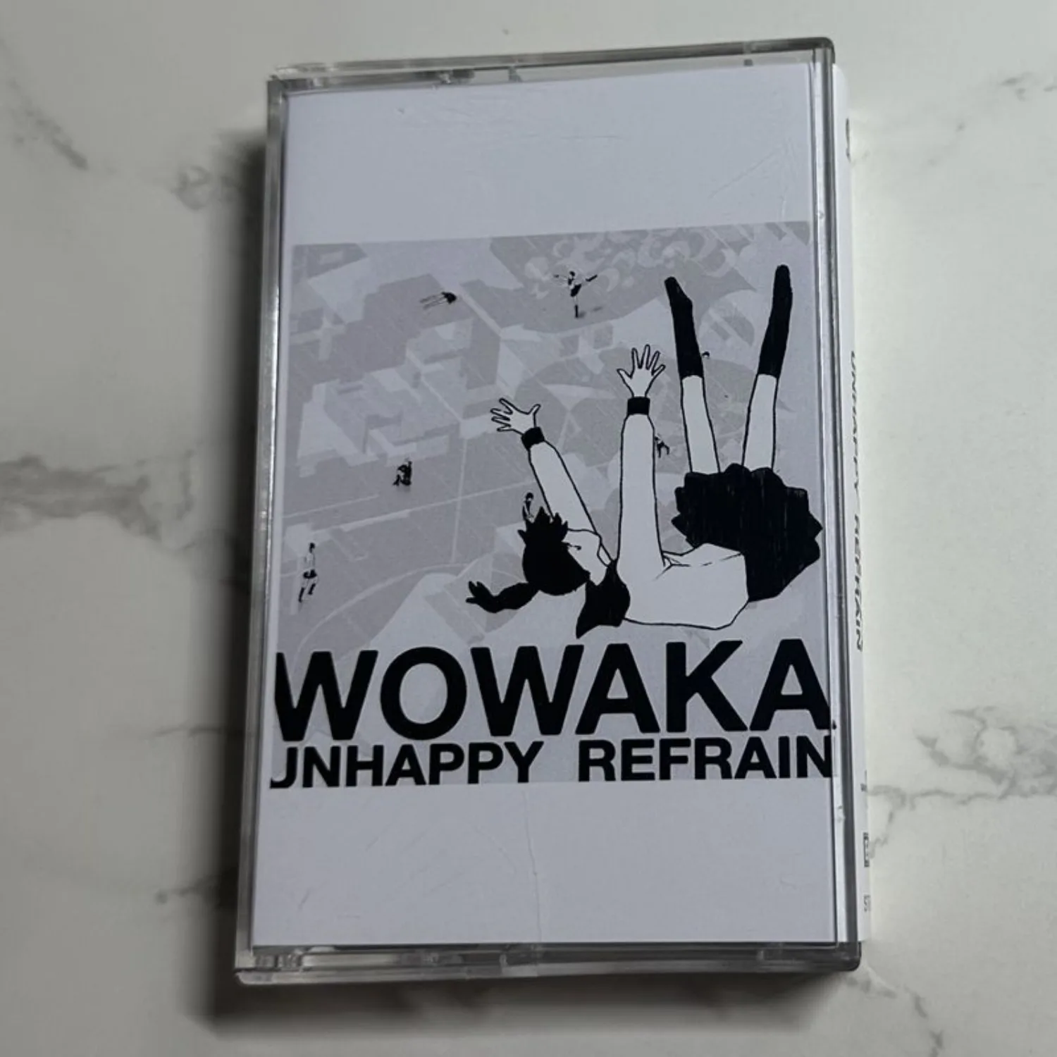 

Vocaloid Classic Album Cassette, Featuring Minimalist Black-and-White Anime Cover, Youth Depression Themed Electronic Rock Work