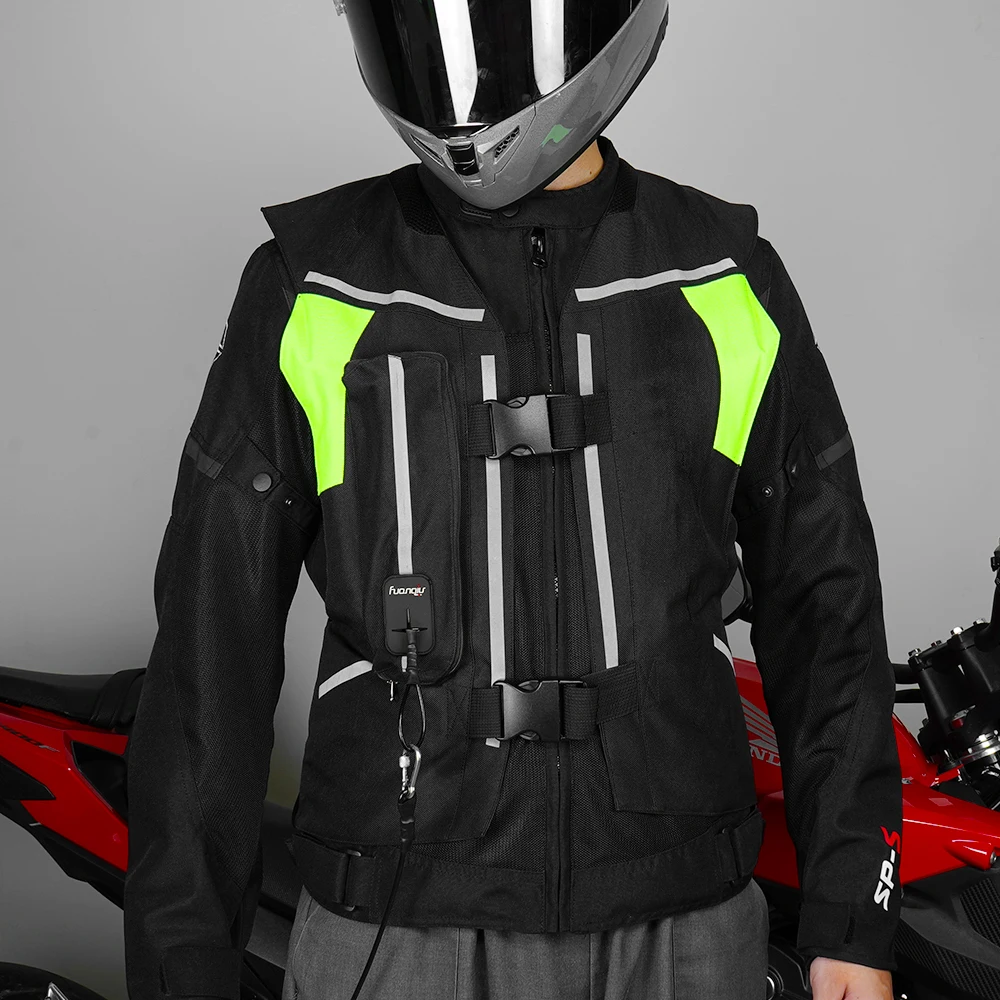 Motorcycle Jacket Motorcycle Airbag Vest Anti Fall Anti-collision Airbag Protector Off-road Riding CE Certified Airbag Protector view 5