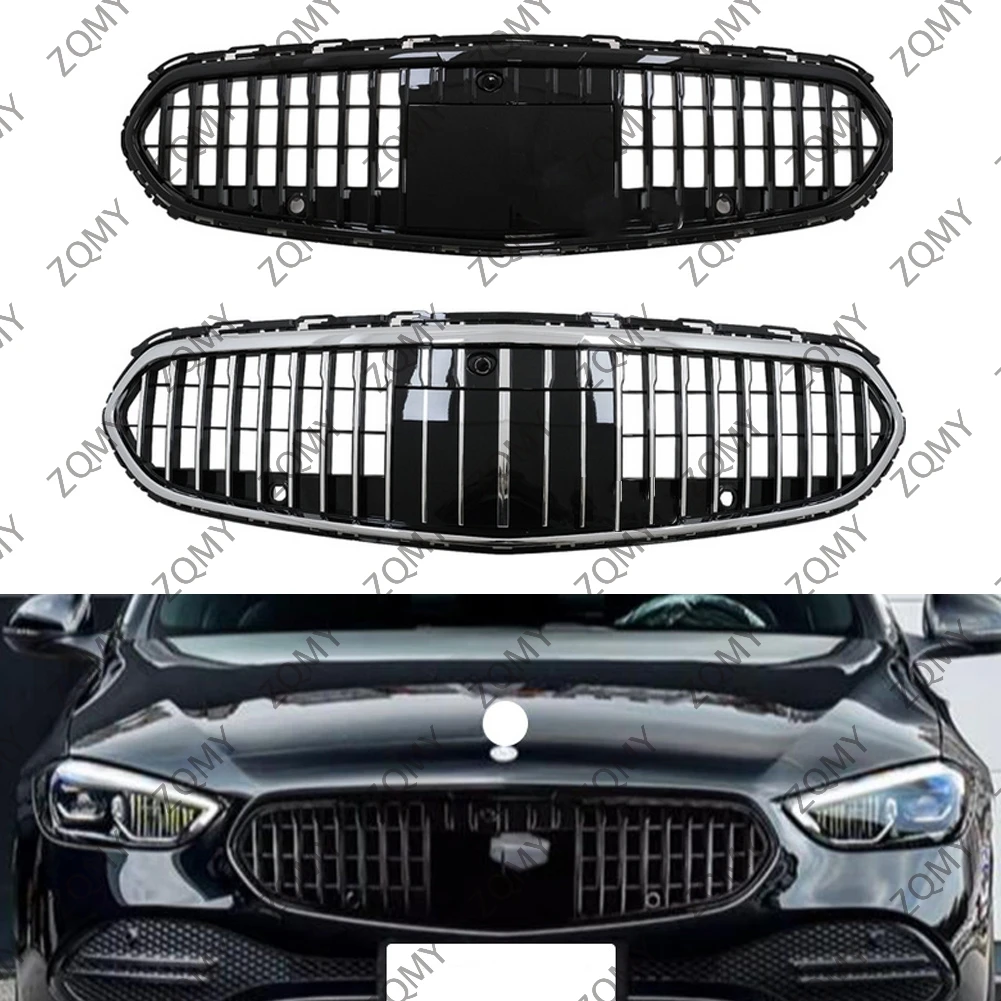 Front Bumper Grille Centre Radiator Grid Grill For Mercedes-Benz C Class W206 Business Edition 2022 2023 2024+