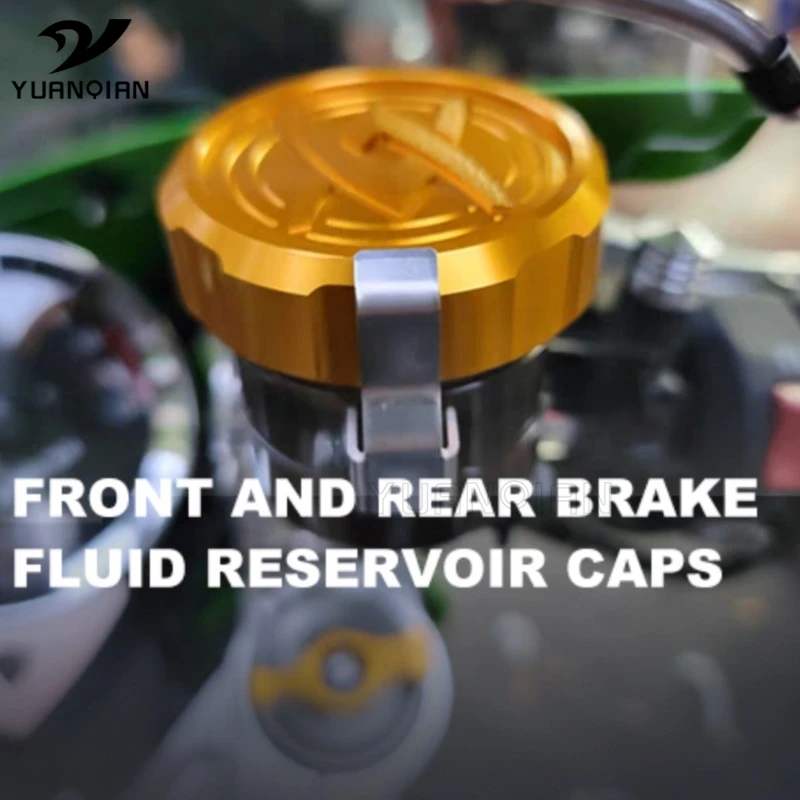 

Новый мотоцикл с ЧПУ, алюминиевая задняя и передняя крышка бачка тормозной жидкости, крышка цилиндра для KAWASAKI KLR650 KLR 650 2009-2023 2022 21