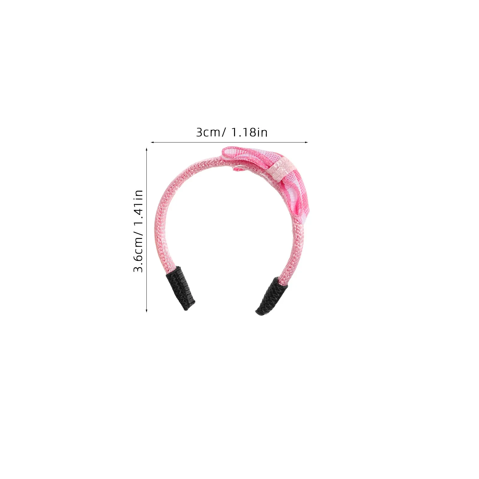 5 stuks poppenhuis handgemaakte haaraccessoires mini-hoofdband set voor kinderen aankleden doe-het-zelf decoratieve banden hoofdband voor meisje