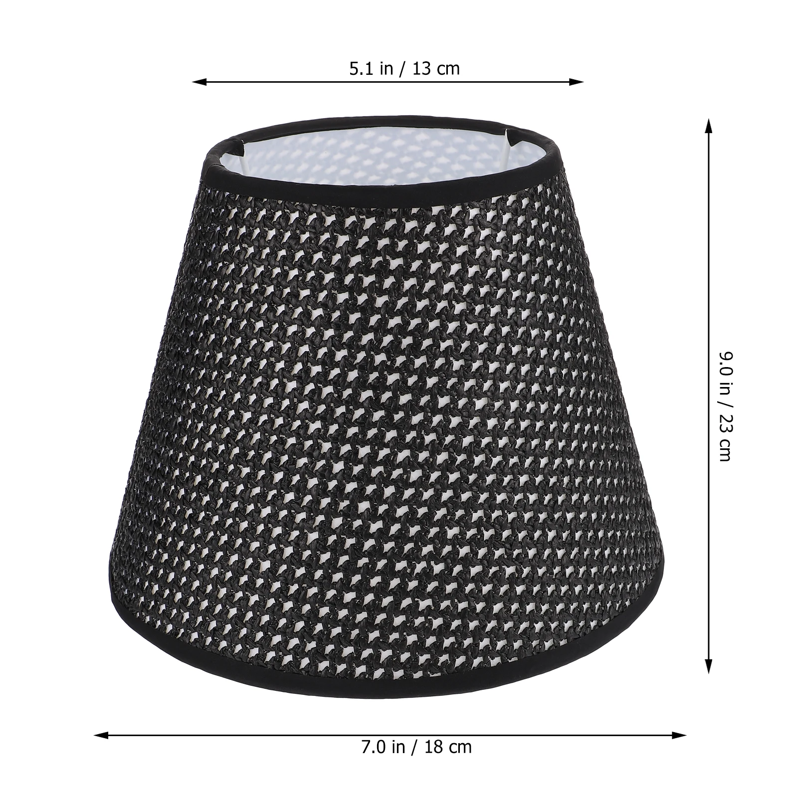 

Elegant Woven Woven Lampshade Shade Lamp Cover Replacement Lamp Shade Cover Durable Soft Light Decorative