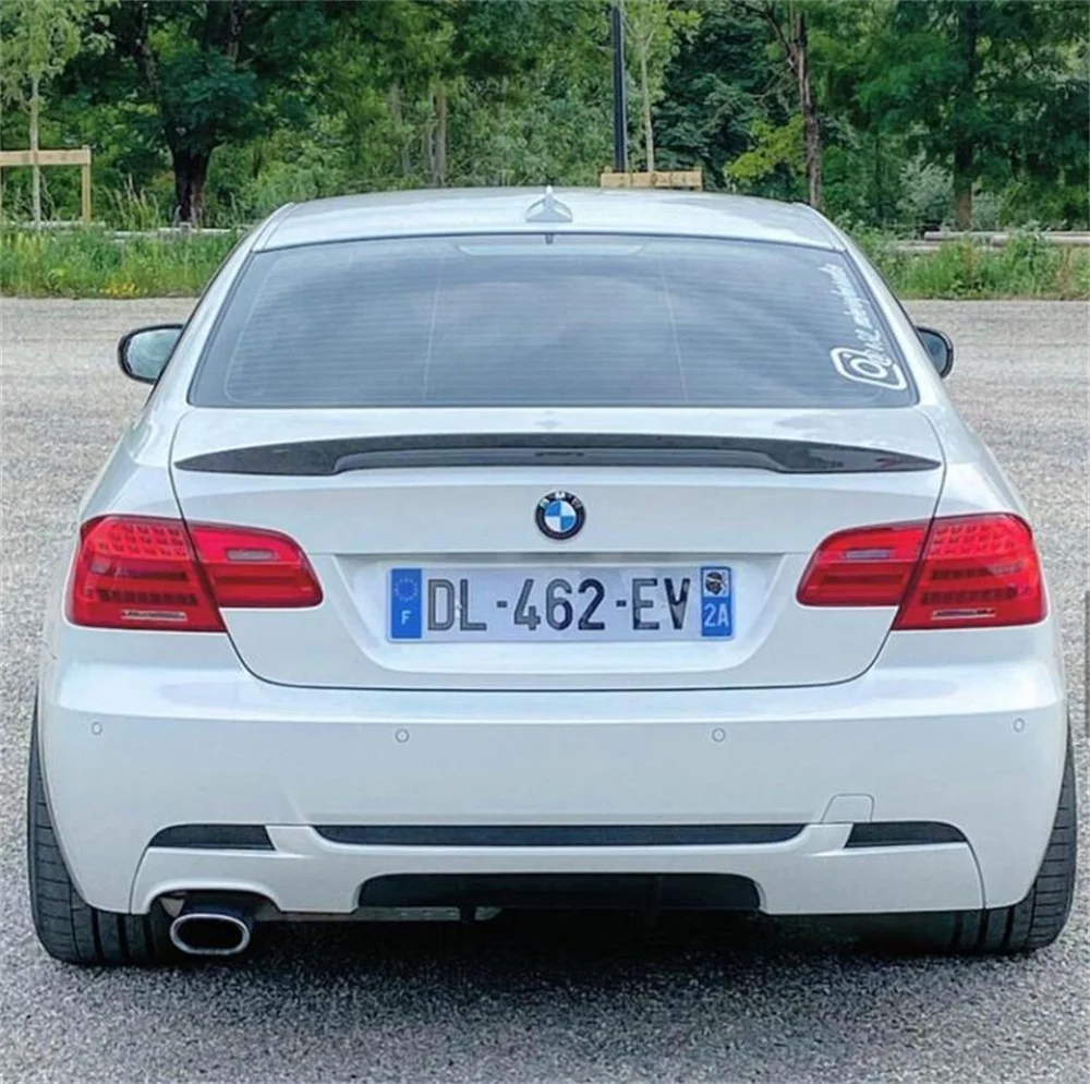 P Style For BMW E92 Spoiler 3 Series 2 Door E92 M3 & E92 Coupe ABS Spoiler Performance Style 2005 - 2012