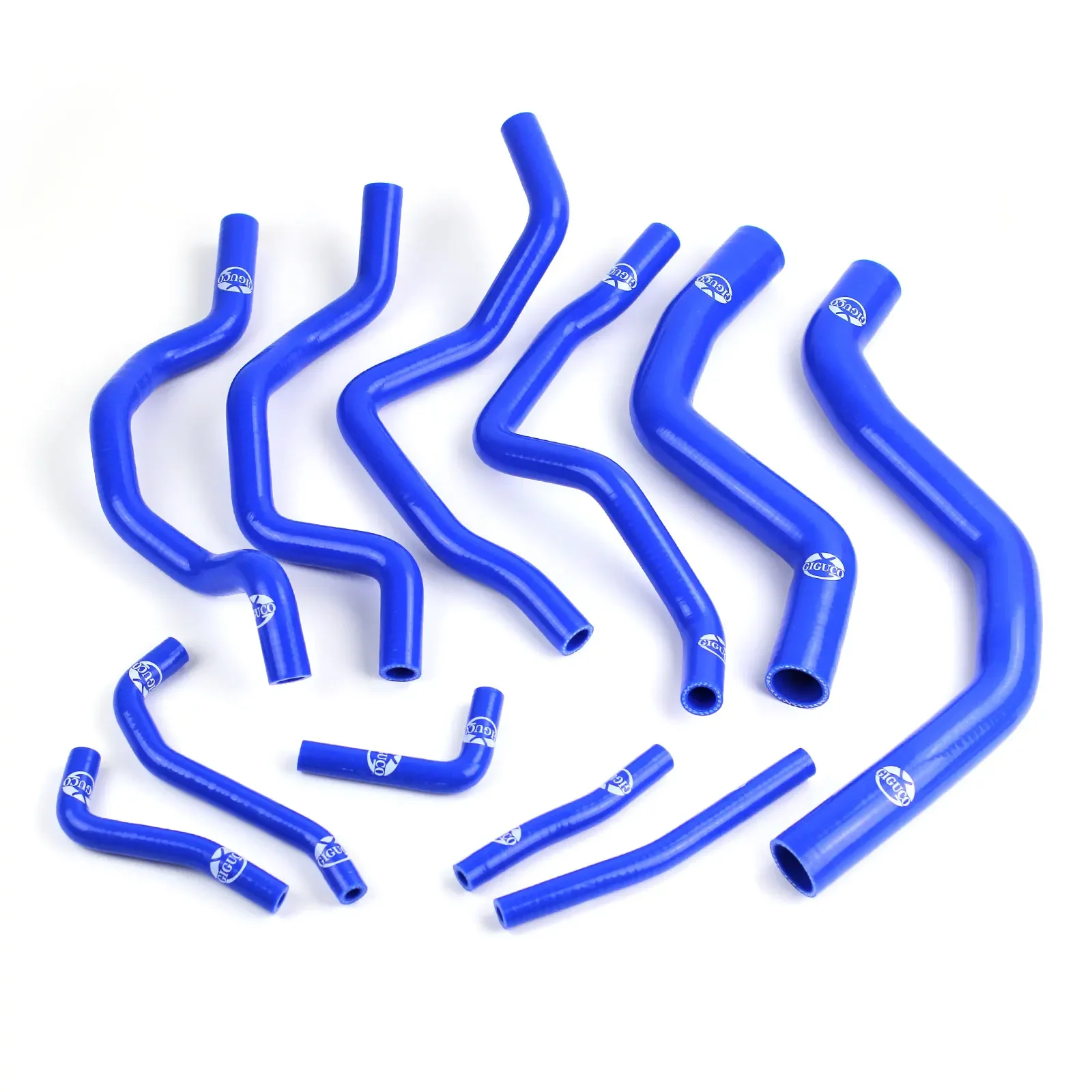 #0495 For Mitsubishi Lancer EVO 7 8  CT9A 2.0 L 4G63T TURB Silicone Radiato Hose Kit Blue