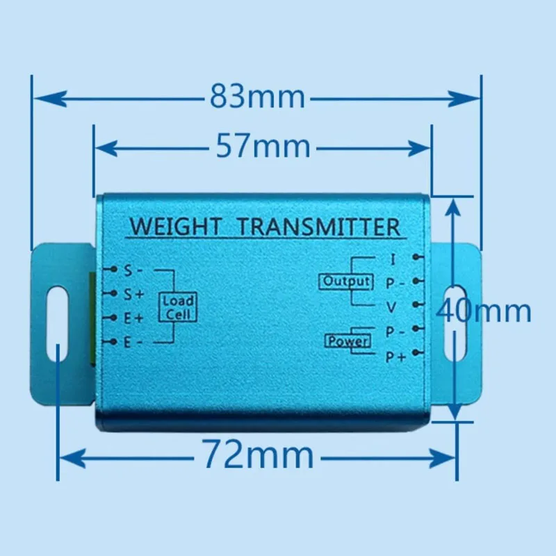 

DY510 Sensor Transmitter Amplifier Load Battery Weighing Sensor 4-20MA Signal Output Tool for Industrial Measurement