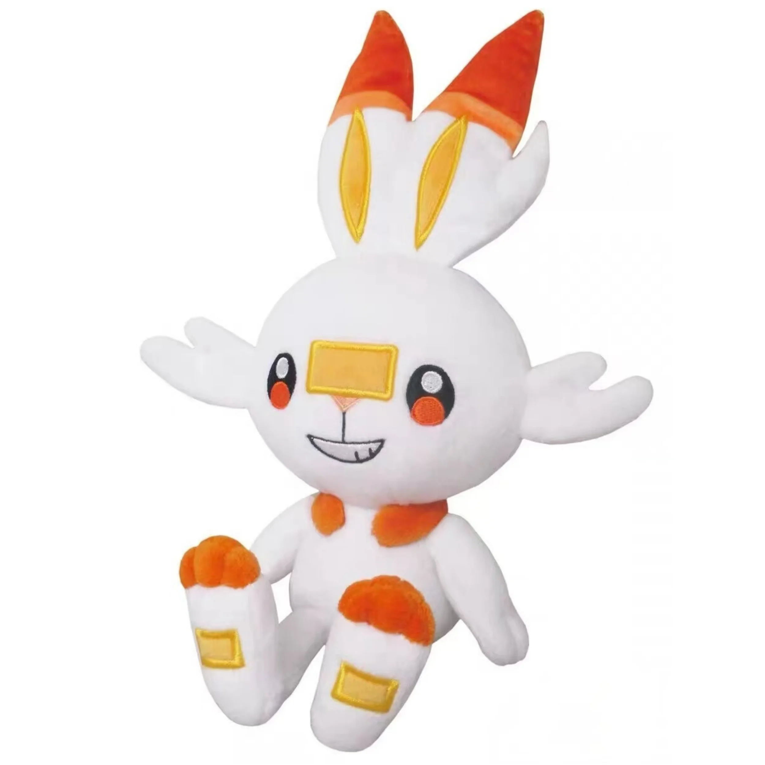 Pokémon Sword Shield, Scorbunny Generation VIII Starter Pokémon Sleeping Soothing Doll, Birthday Gift, Holiday Gift for Girls