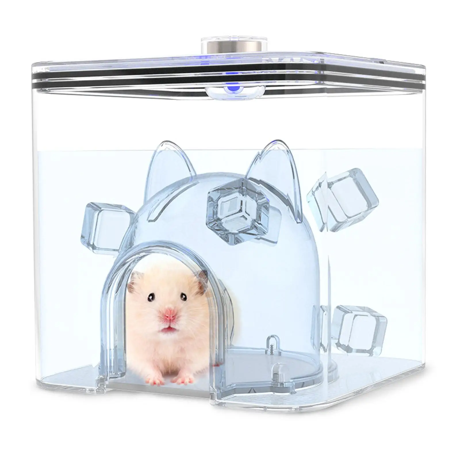 Hamster House Plastic Small Pet Cooling for Golden Bear Chinchilla