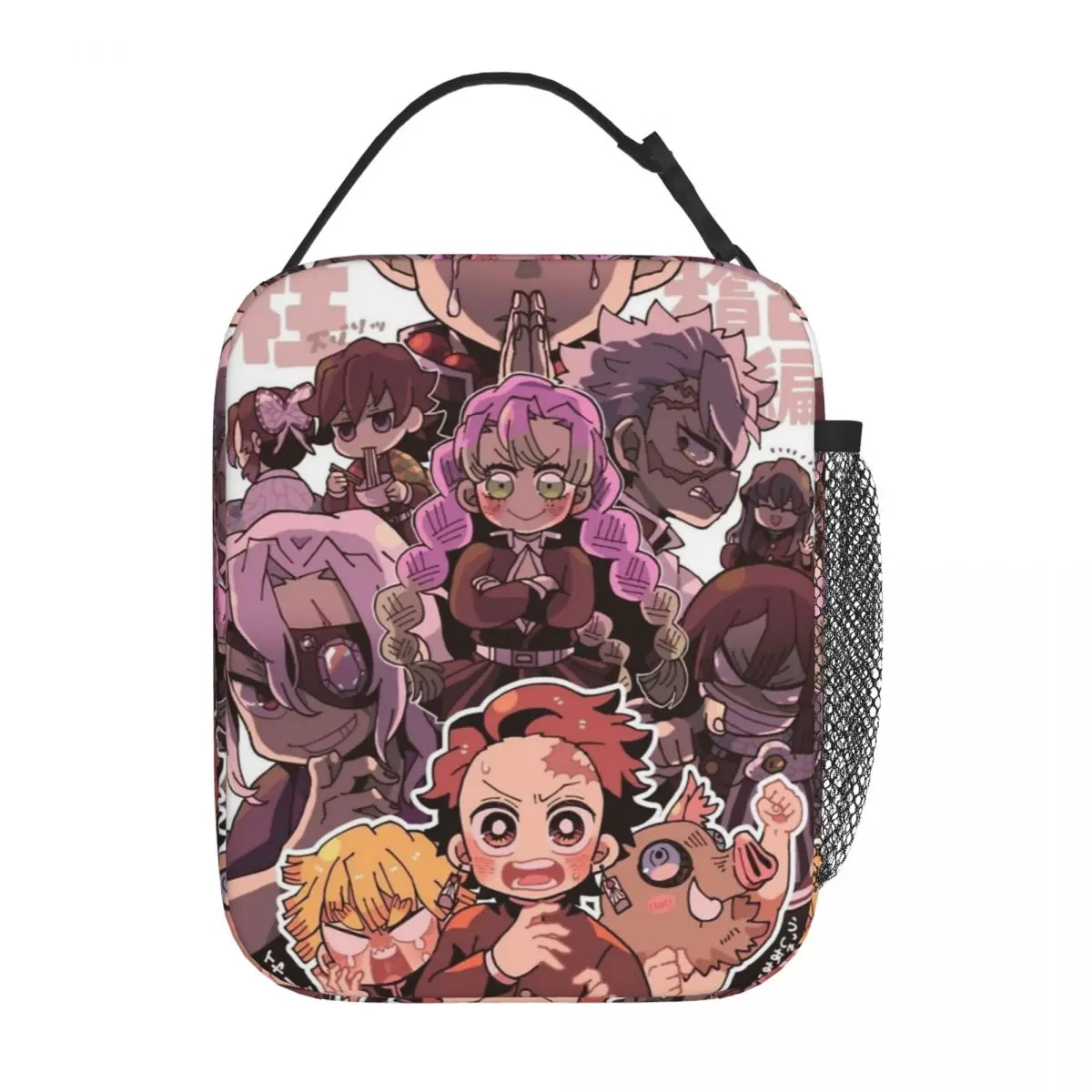 

Demons Slayers Inosuke Insulated Lunch Bags Large Meal Container Thermal Bag Tote Lunch Box Work Outdoor Food Handbags