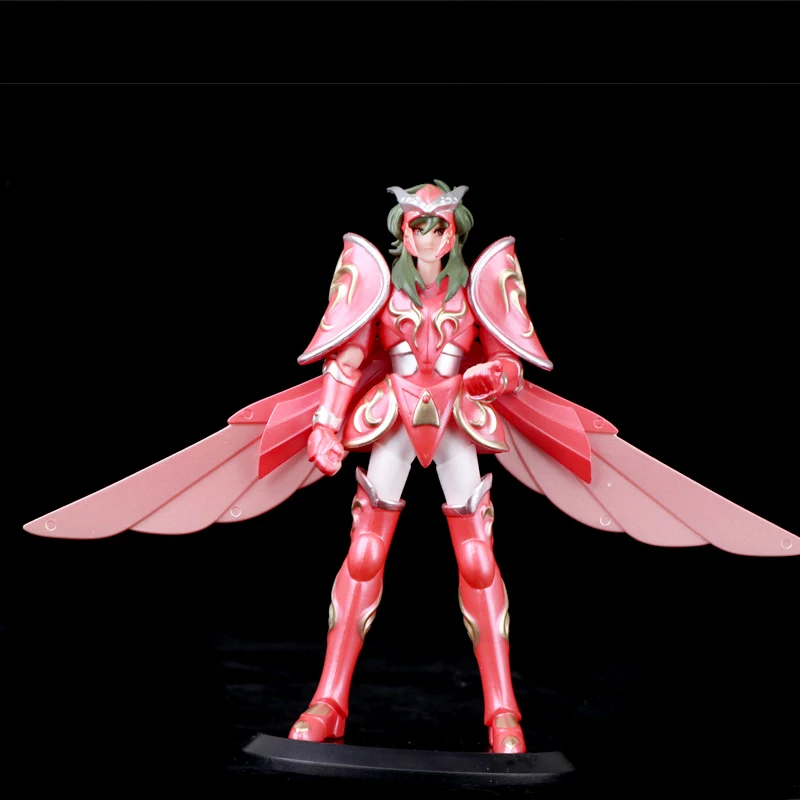 19cm Anime Saint Seiya Shiryuu Hyoga Shun Ikki Phoenix Figur Action figuren Ritter von Tierkreis figuren tolles Spielzeug Saint Seiya