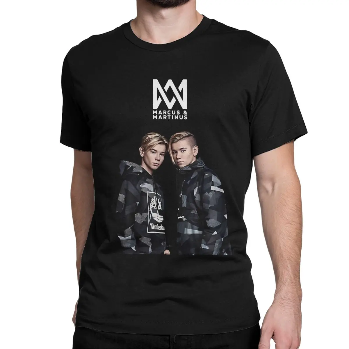 Marcus And Martinus T-Shirt Men Women Humor Pure Cotton Tees Round Neck Short Sleeve T Shirts Birthday Present Clothes