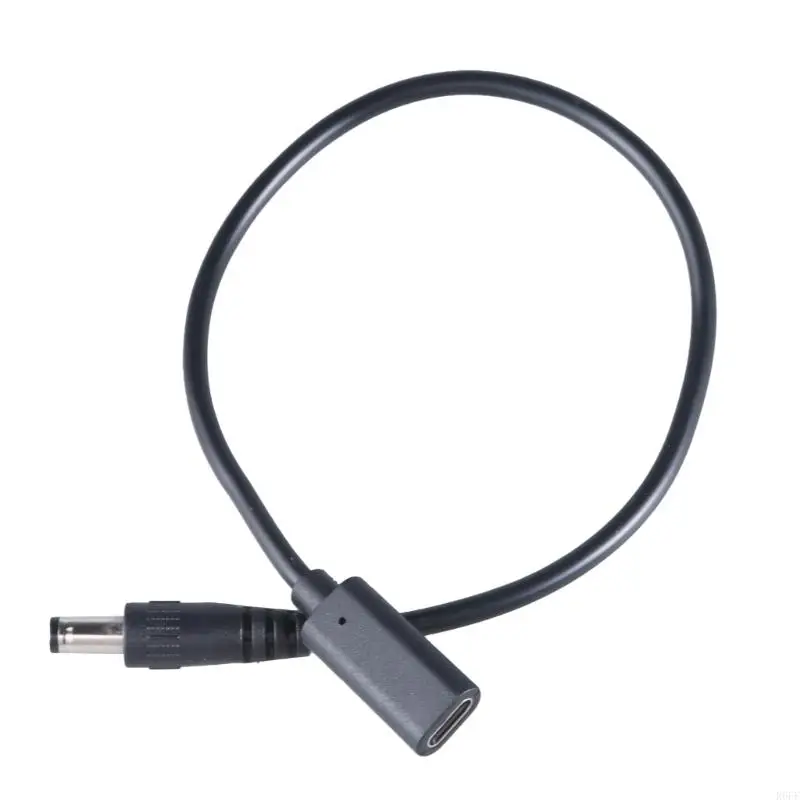 R6FF 11.8inch Type C to DC5525 Power Cord Female to Male Connectors Extension Cable