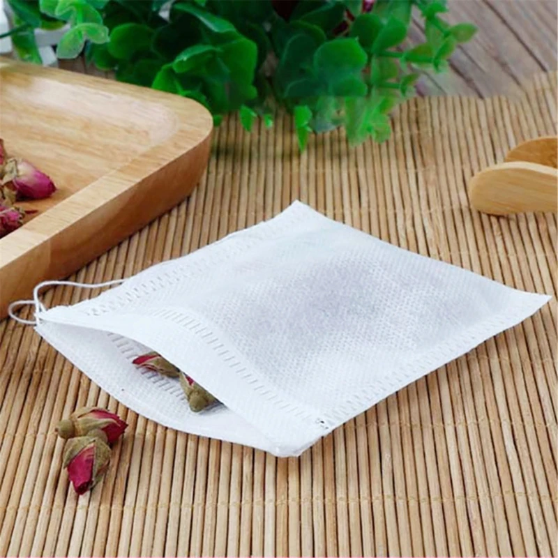 Empty Drawstring Bag for Cooking Soaking Medicinal Liquor Tea Coffee Filter Bag DIY Craft Spices Bag Disposable Mesh Bag