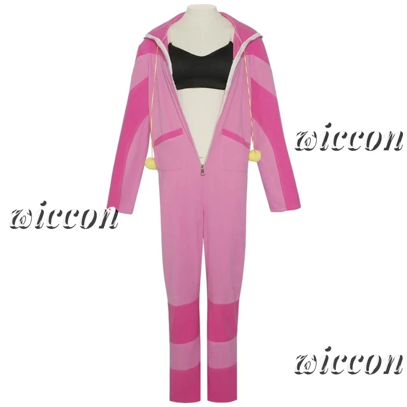 FC6Game Street Fighter6 SF هان جوري تأثيري حلي هان جوري شعر مستعار منامة الوردي منامة النساء الفتيات بيجامة شتوية Hallowen S@FC8!