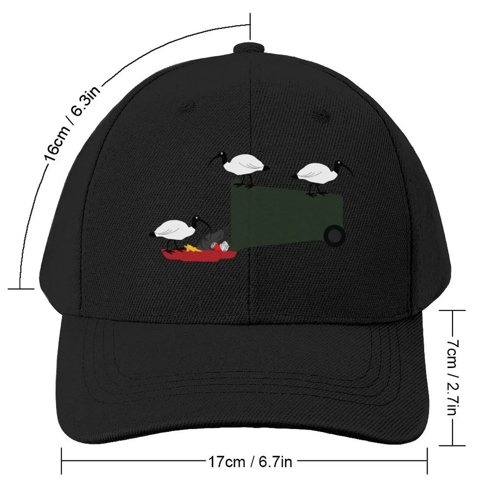 Bin Chickens Eating Lunch on Green Baseball Cap Uv Protection Solar Hat Cosplay sun hat Male Women's