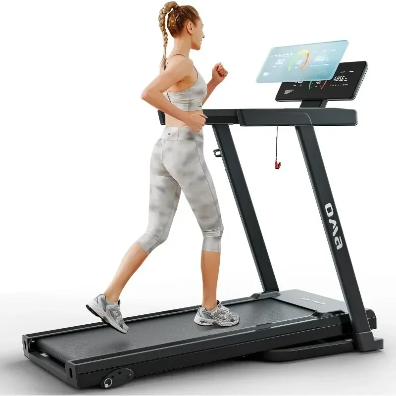 

OMA Treadmill with Incline, Treadmills Home Portable Treadmill Home Office, Compact Small Treadmill Walking Running