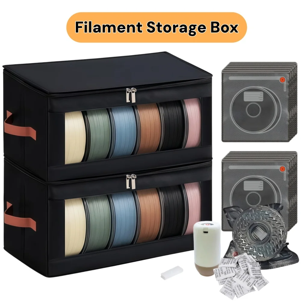 Oxford Cloth Filament Storage Box - 3D Printer Filament Storage Containers  3D Printing Accessories Holder Rack